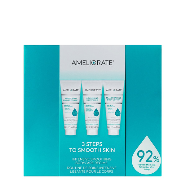 AMELIORATE 3 Steps to Smooth Skin Ķermeņa kopšanas komplekts