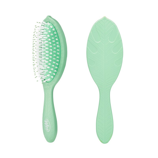 WETBRUSH GO GREEN™ TREATMENT & SHINE matu suka ar sintētiskiem sariem un dabīgām eļļām, zaļa