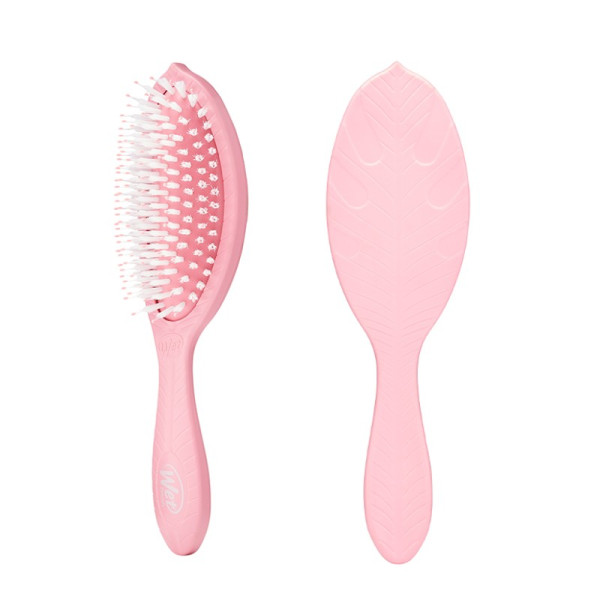 WETBRUSH GO GREEN™ TREATMENT & SHINE matu suka ar sintētiskiem sariem un dabīgām eļļām, rozā