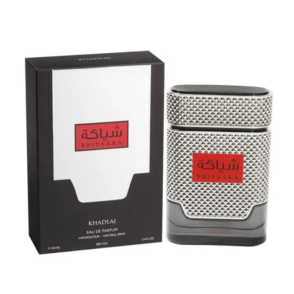 Khadlaj Shiyaaka Black EDP parfimērijas ūdens vīriešiem, 100 ml