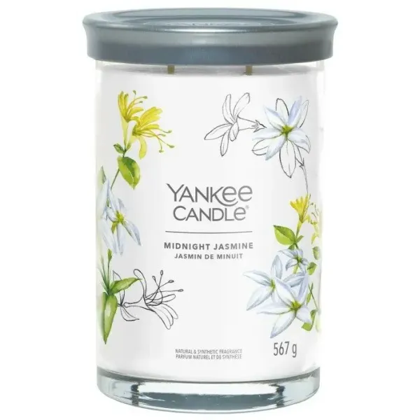 Yankee Candle Midnight Jasmine aromātiskā svece, 567 g