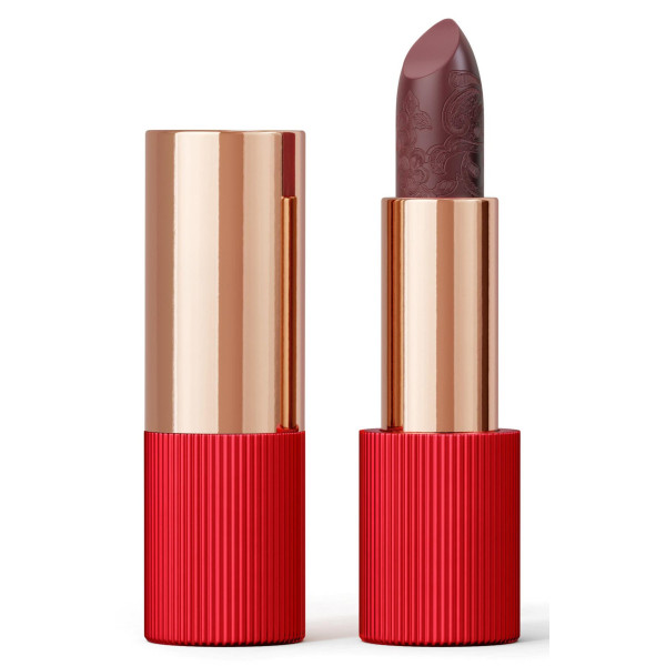 La Perla Matte Silk Matte Cream Lipstick 108 Plum Red 3.5 g