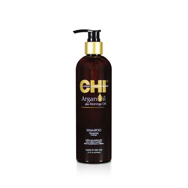 CHI Argan Oil šampūns ar argana un moringas eļļu, 355 ml