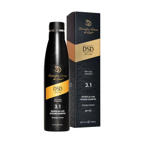 DSD Deluxe Dixidox de Luxe Intense Shampoo DSD 3.1 intensīvs šampūns, 200 ml