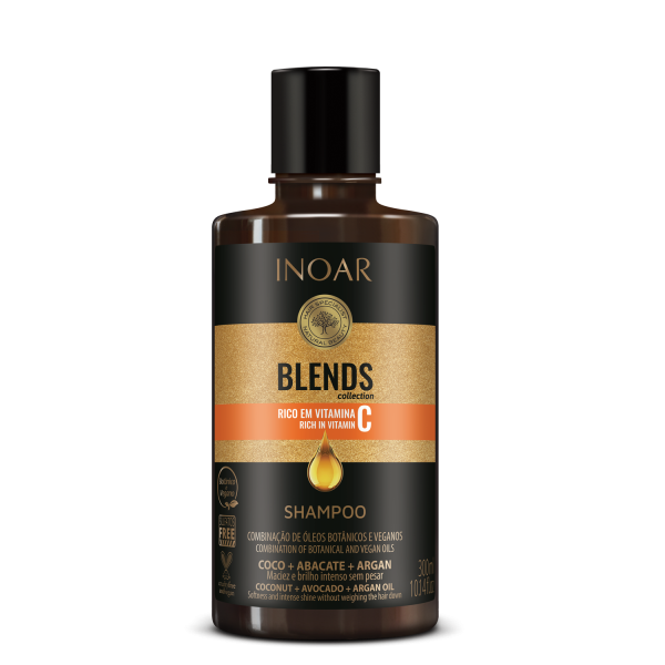 INOAR Blends Shampoo - šampūns ar C vitamīnu, 300 ml