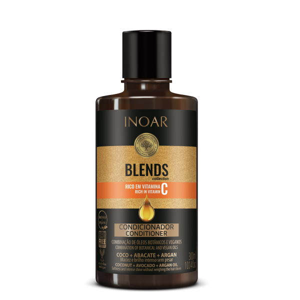 INOAR Blends Conditioner - kondicionieris ar C vitamīnu, 300 ml