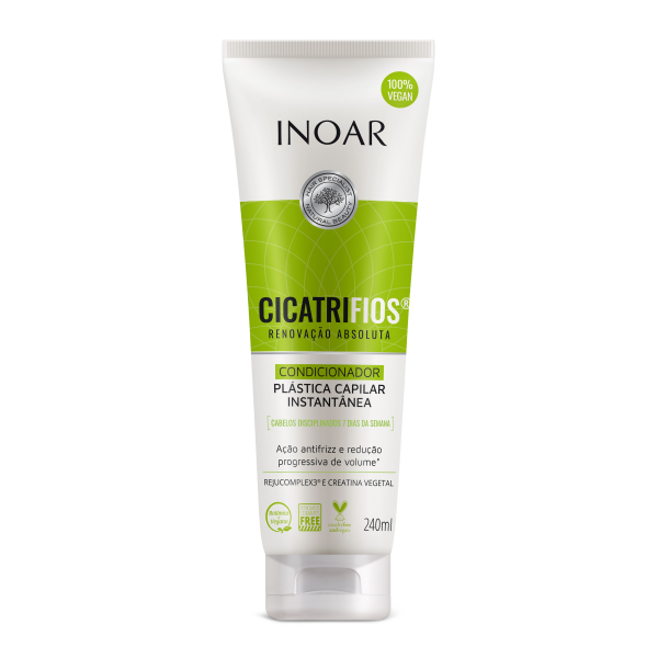 INOAR CicatriFios Conditioner matu struktūru atjaunojošs kondicionieris, 240 ml