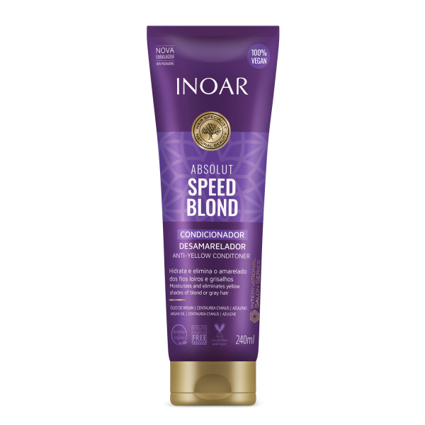 INOAR Speed Blond Conditioner - kondicionieris blondiem matiem, 240 ml