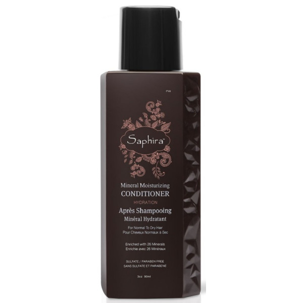 Saphira Mineral Moisturizing Conditioner mitrinošs kondicionieris ar Nāves jūras minerāliem, 90 ml