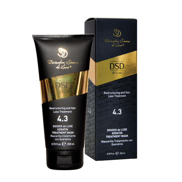 Dixidox de Luxe Keratin Treatment Mask DSD 4.3 DSD Deluxe atjaunojoša maska ar keratīnu, 200 ml