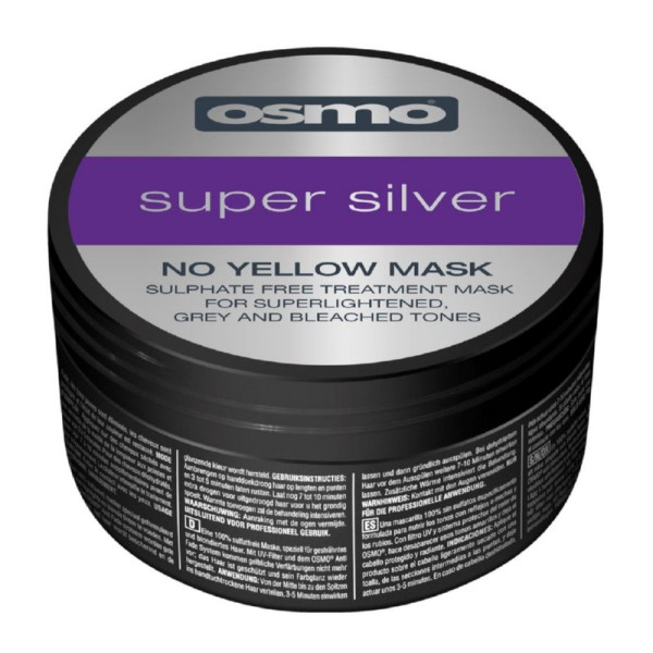 Osmo Super Silver No Yellow Mask maska īpaši sirmiem matiem, 100 ml