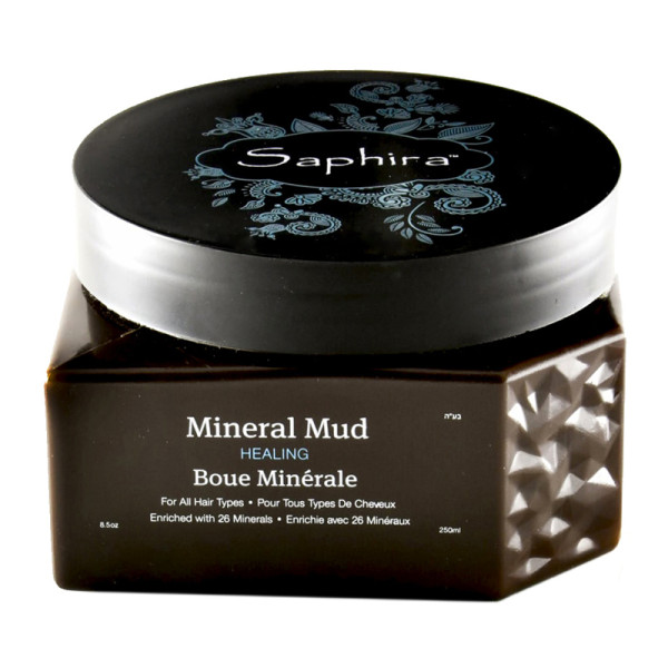 Saphira Mineral Mud maska-minerāldūņu matiem ar Nāves jūras minerāliem, 250 ml