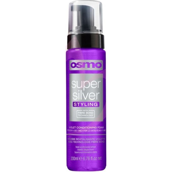 Osmo Violet Conditioning Foam dzeltenas neitralizējošas putas matiem, 200 ml