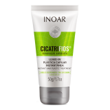 INOAR CicatriFios Leav-In - nenoskalojams karstuma aizsardzības balzams, 50 ml