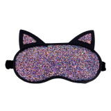 Be OSOM Hot & Cold Eye Mask sildoša/atvēsinoša acu maska - miega brilles, spīdīgas, ar ausīm