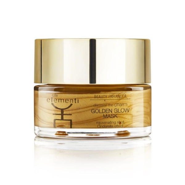 Gli Elementi Golden Glow Mask sejas ādu atjaunojoša maska, 50 ml