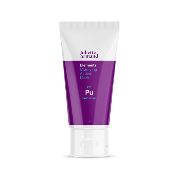 Juliette Armand Elements Clarifying Active Face Mask ādai ar noslieci uz pinnēm, 50ml