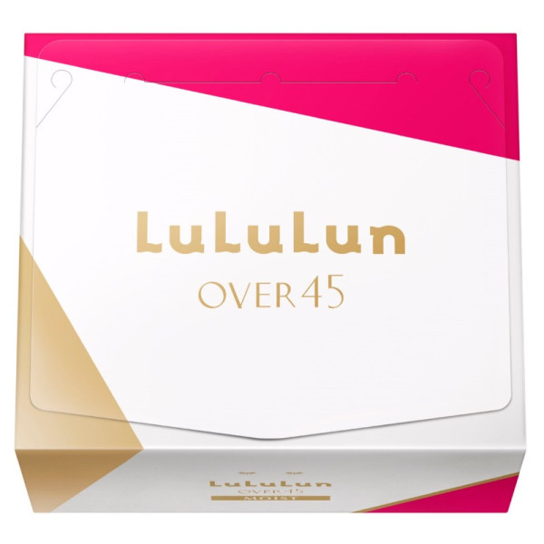 LuLuLun Over 45 Camellia 32 Pack komplekts vienreizējās intensīvi mitrinošās un pretnovecošanās sejas maskas, 32 gab.