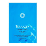 Terrazen Aqua Recharge Treatment Mask loksne, mitrinoša sejas maska sausai sejas ādai, 27 ml