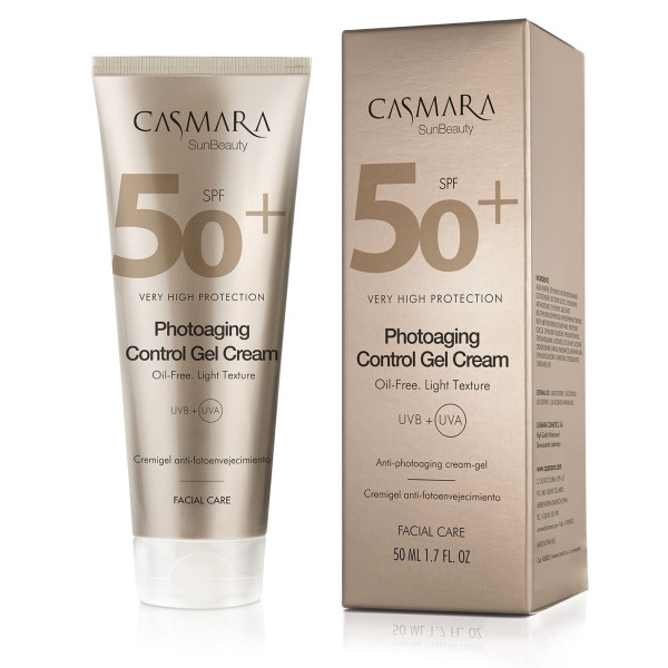 Casmara Photoaging Control Gel Cream SPF 50 Selēna sejas krēms ar SPF, 50 ml