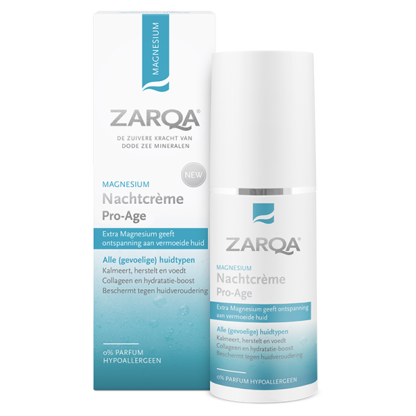 Zarqa Magnesium nakts krēms nobriedušai ādai, 50 ml