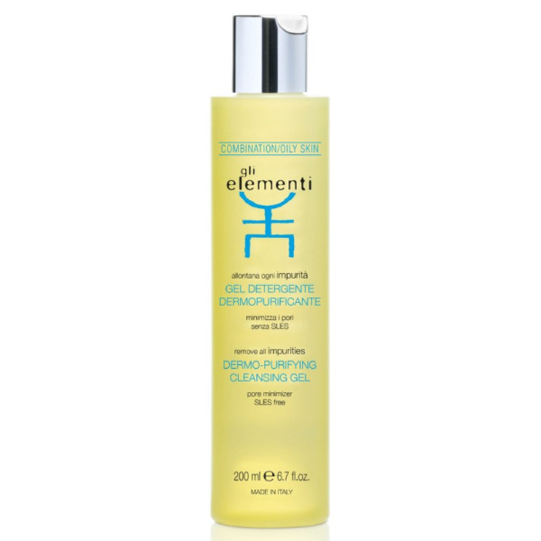  Gli Elementi Dermo - Purifying Cleansing Gel sejas tīrīšanas želeja, 200 ml