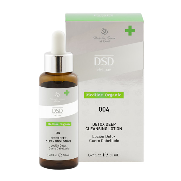 DSD Deluxe dziļi attīrošs matu losjons DSD Medline Organic 50 ml