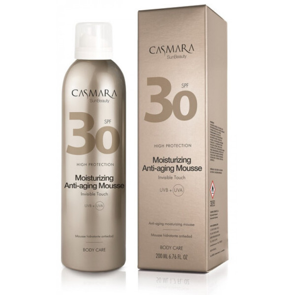 Casmara Moisturizing Anti-Aging Mousse mitrinošas ķermeņa putas ar SPF, 200 ml