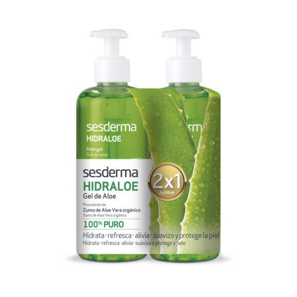 Sesderma Hidraloe Aloe gel 2 par cenu 1