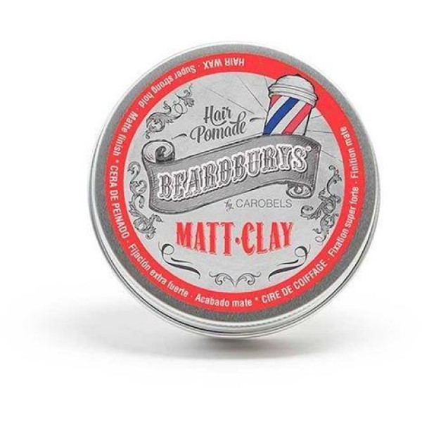 Beardburys Matt Clay matu veidošanas pomāde, 100 ml