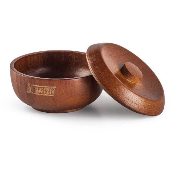 Beardburys Wooden Bowl dabīgā koka skūšanās bļoda