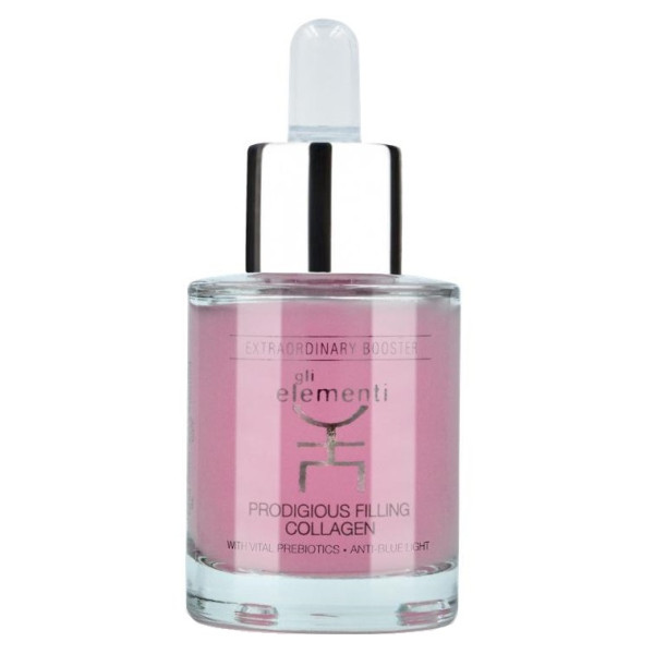 Gli Elementi Prodigious Filling Collagen Serum serums sejas ādai, 30 ml, ar kolagēnu