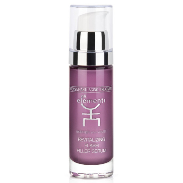 Gli Elementi Revitalizing Flash Filler Serum atjaunojošs sejas ādas serums, 30 ml