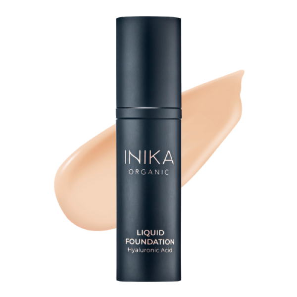 INIKA Sertificēts organiskais šķidrais tonālais krēms - Nude, 30 ml