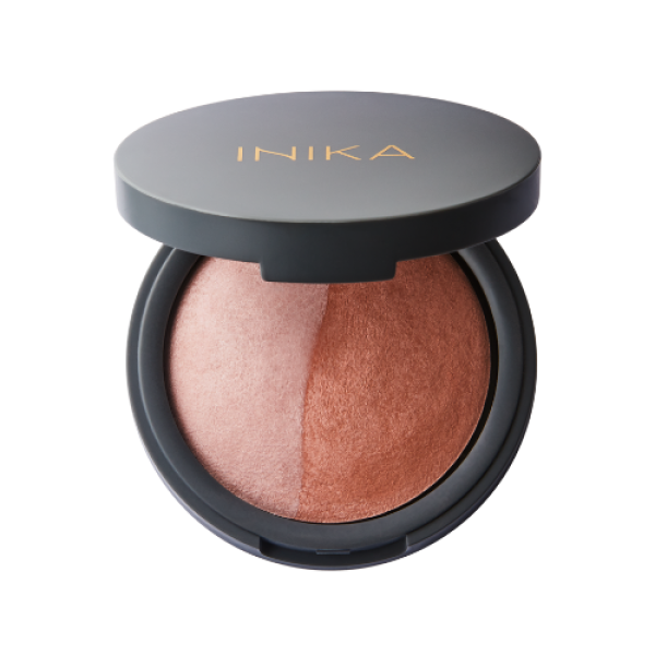 INIKA Compact minerālsārtums DUO - Pink Tickle, 6,5 g