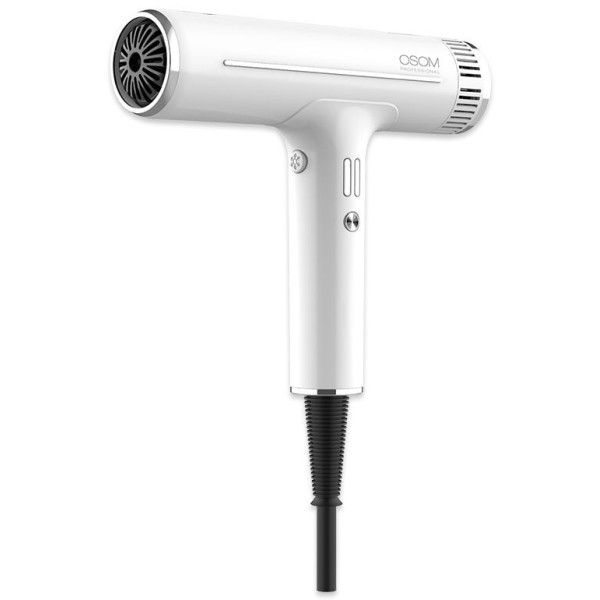 Osom Professional Hair Dryer Matu žāvētājs, ilgmūžīgs BLDC motors ar joniem, 1800 W