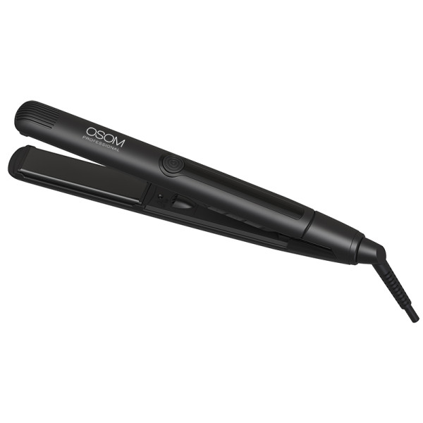 Osom Professional Black Hair Straightener Matu taisnotājs, melns, 25 mm, 48 W, 130 - 230°C