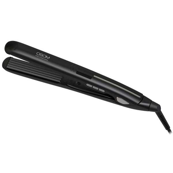 OSOM Professional Hair Crimper matu veidošanas iekārta - gofrēta, melna, 48 W, 130 - 230 C