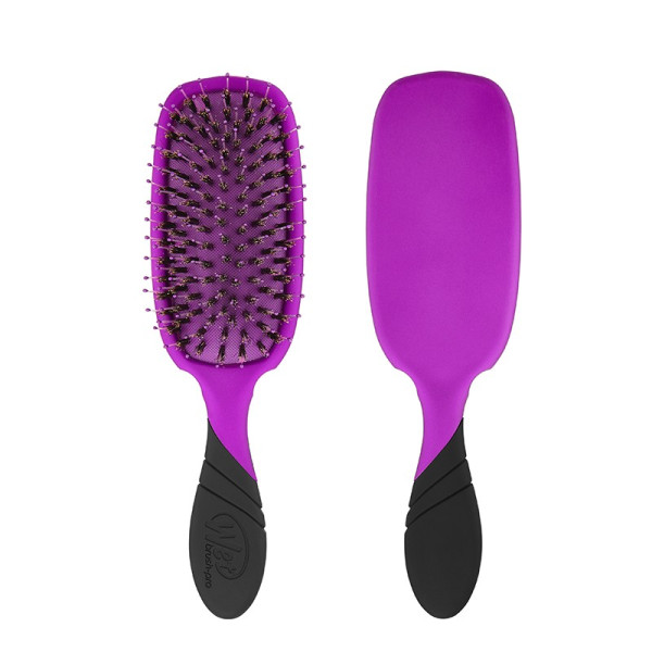 WETBRUSH PRO SHINE ENHANCER matu birste ar kuiļa sariem, violeta