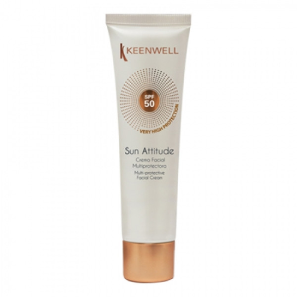 KEENWELL SUN ATTITUDE aizsargājošs sejas krēms SPF 50, 60 ml