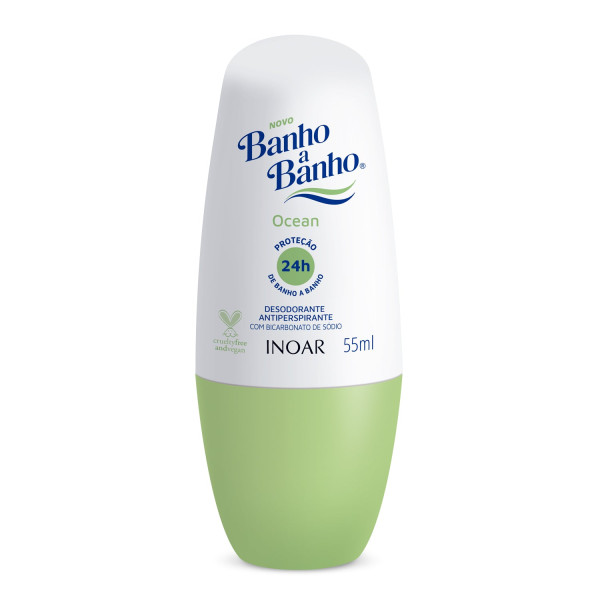 INOAR Banho a Banho Ocean roll-on dezodorants, 55 ml