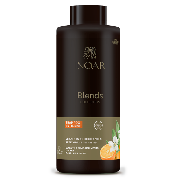 INOAR Blends Shampoo - šampūns ar C vitamīnu 800 ml