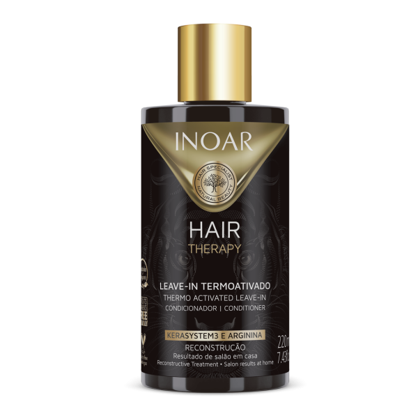 INOAR Hair Therapy Neieskalojams matu barojošs kondicionieris, 220 ml