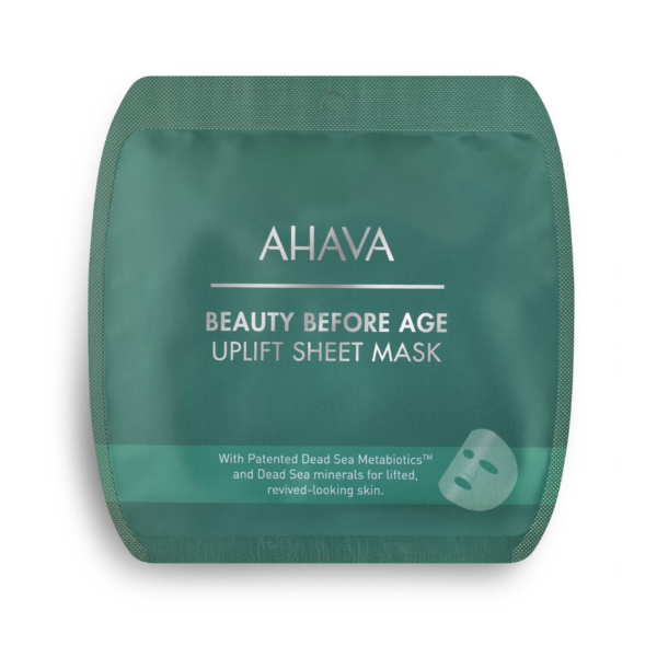 AHAVA Beauty Before Age Uplift Sheet Mask nostiprinoša lokšņu maska, 1 gab.