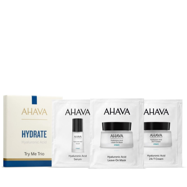 AHAVA Hydrate Try Me Trio paraugu komplekts