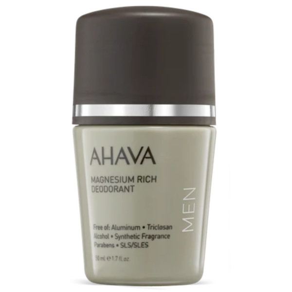 AHAVA Men Magnesium Rich Deodorant ar magniju bagātināts dezodorants, 50 ml