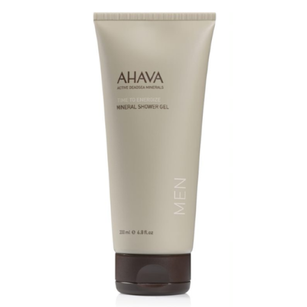 AHAVA Men's Mineral Shower Gel dušas želeja vīriešiem, 200 ml