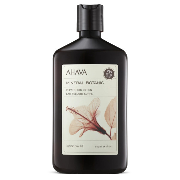 AHAVA Mineral Botanic Velvet ķermeņa losjons Hibiscus & Fig ķermeņa losjons, 500 ml