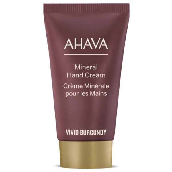 AHAVA Mineral Hand Cream Vivid Burgundy roku krēms, 40 ml