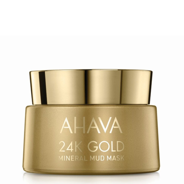 AHAVA Mineral Mud 24k zelta minerālu dūņu maska, 50 ml